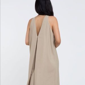 Kaarem Radial Back V Dress (New Without Tag)